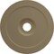 Ekena Millwork Bellona Ceiling Medallion (Fits Canopies up to 3 5/8"), 23 5/8"OD x 3 5/8"ID x 1 1/8"P, Black Pearl CM23BEBPS - alternate 2